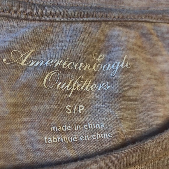 AEO long-sleeve lightweight tee, studded stars - Picture 3 of 5